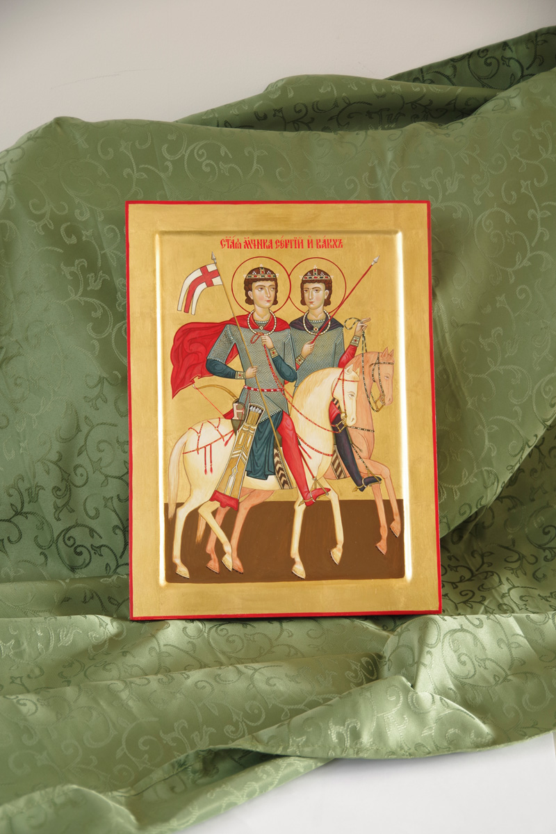 Православна икона - свети Сергије и Вакхо